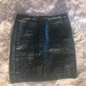 H&M leather skirt